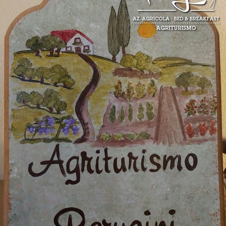 לינה וארוחת בוקר צ'זנה Agriturismo Perugini מראה חיצוני תמונה