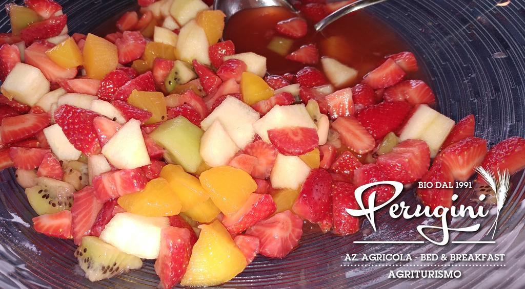 לינה וארוחת בוקר צ'זנה Agriturismo Perugini מראה חיצוני תמונה